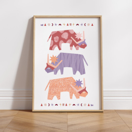 Plakat Bufalos