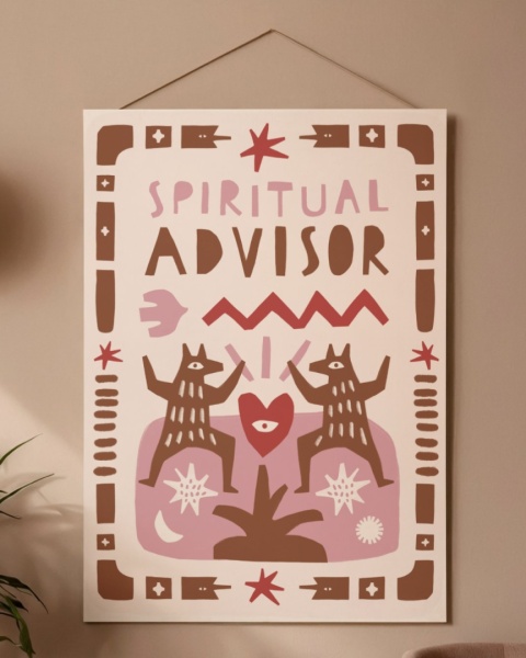 Plakat Spiritual Advisor