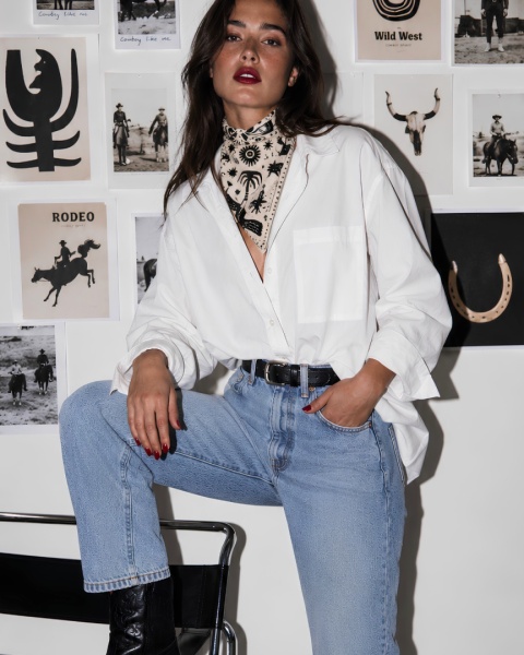 Apaszka Wild Girl 100% jedwab