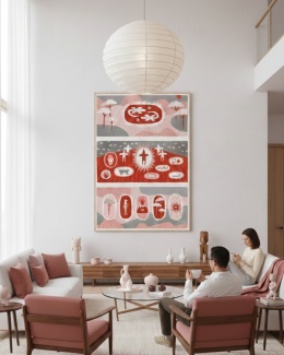 Plakat Czerwona Góra