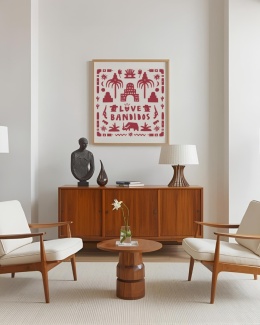 Plakat Love Bandidos (red)