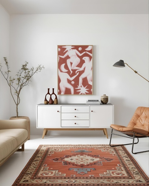 Plakat Taniec (brown)