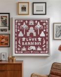 Plakat Love Bandidos (brown)