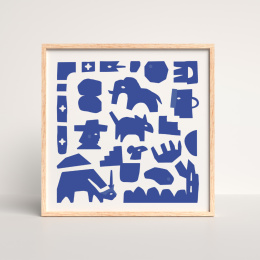Plakat Tijuana blue