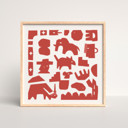 Plakat Tijuana red